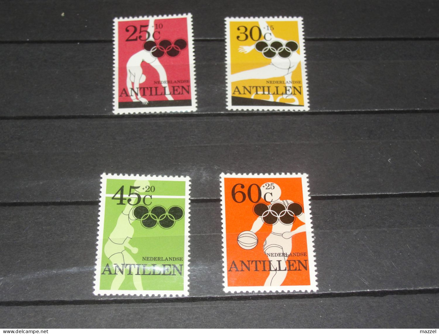 ANTILLEN SERIE  663-666  POSTRIS ( MNH) - Curaçao, Antille Olandesi, Aruba