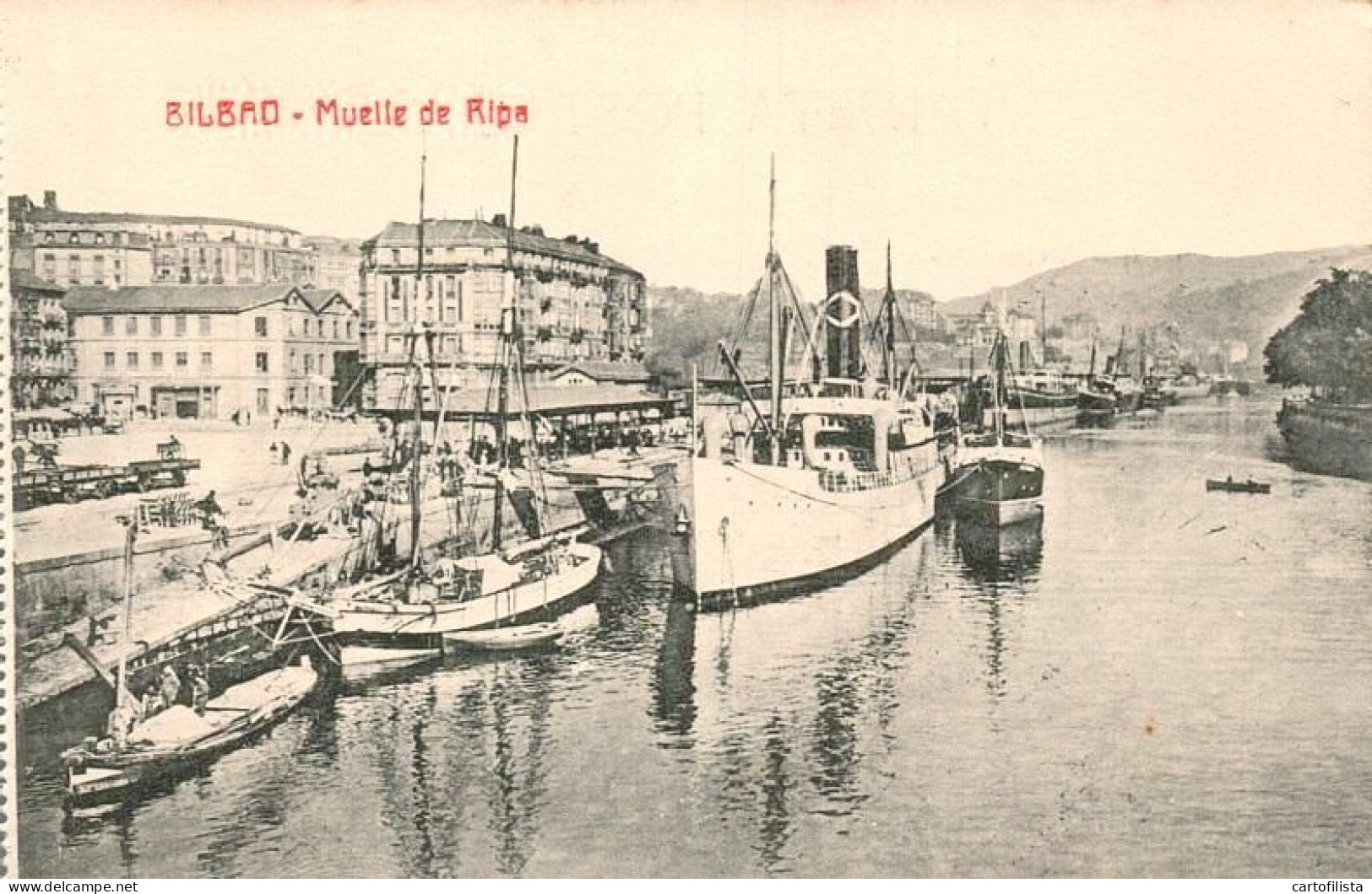 BILBAO, Vizcaya - Muelle De Ripa   (2 Scans) - Vizcaya (Bilbao)