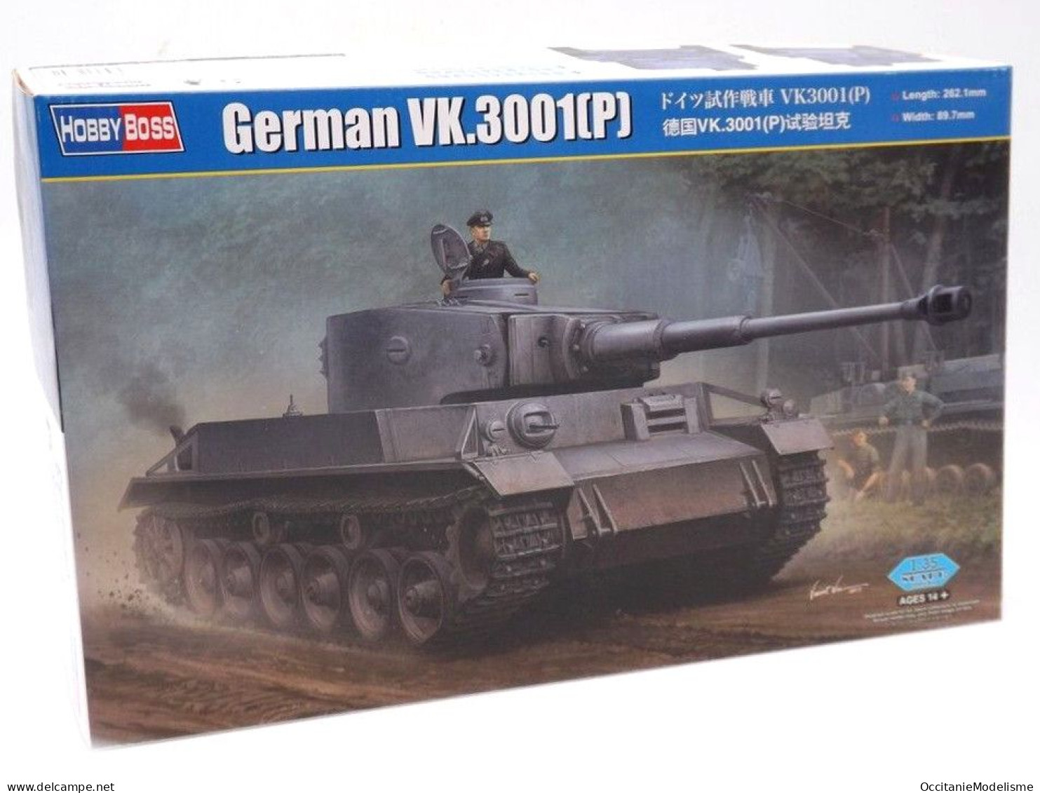 HobbyBoss - Char German VK.3001 (P) Maquette Kit Plastique Réf. 83891 Neuf NBO 1/35 - Véhicules Militaires