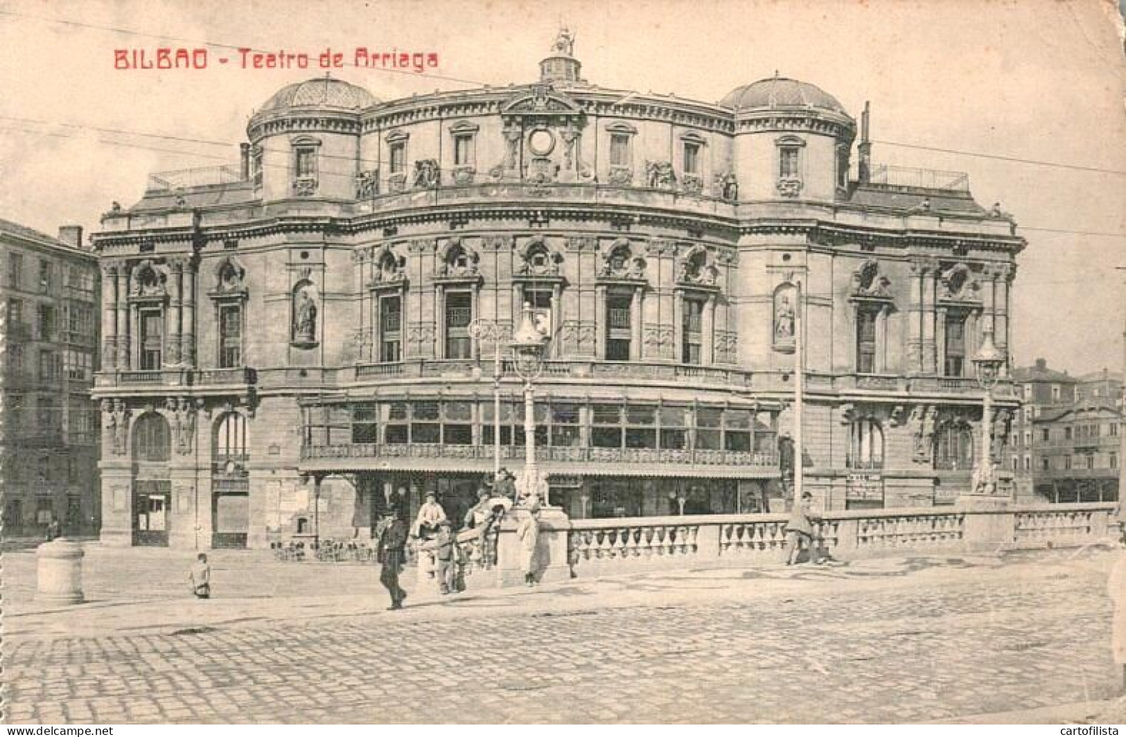 BILBAO, Vizcaya - Teatro De Arriaga    (2 Scans) - Vizcaya (Bilbao)