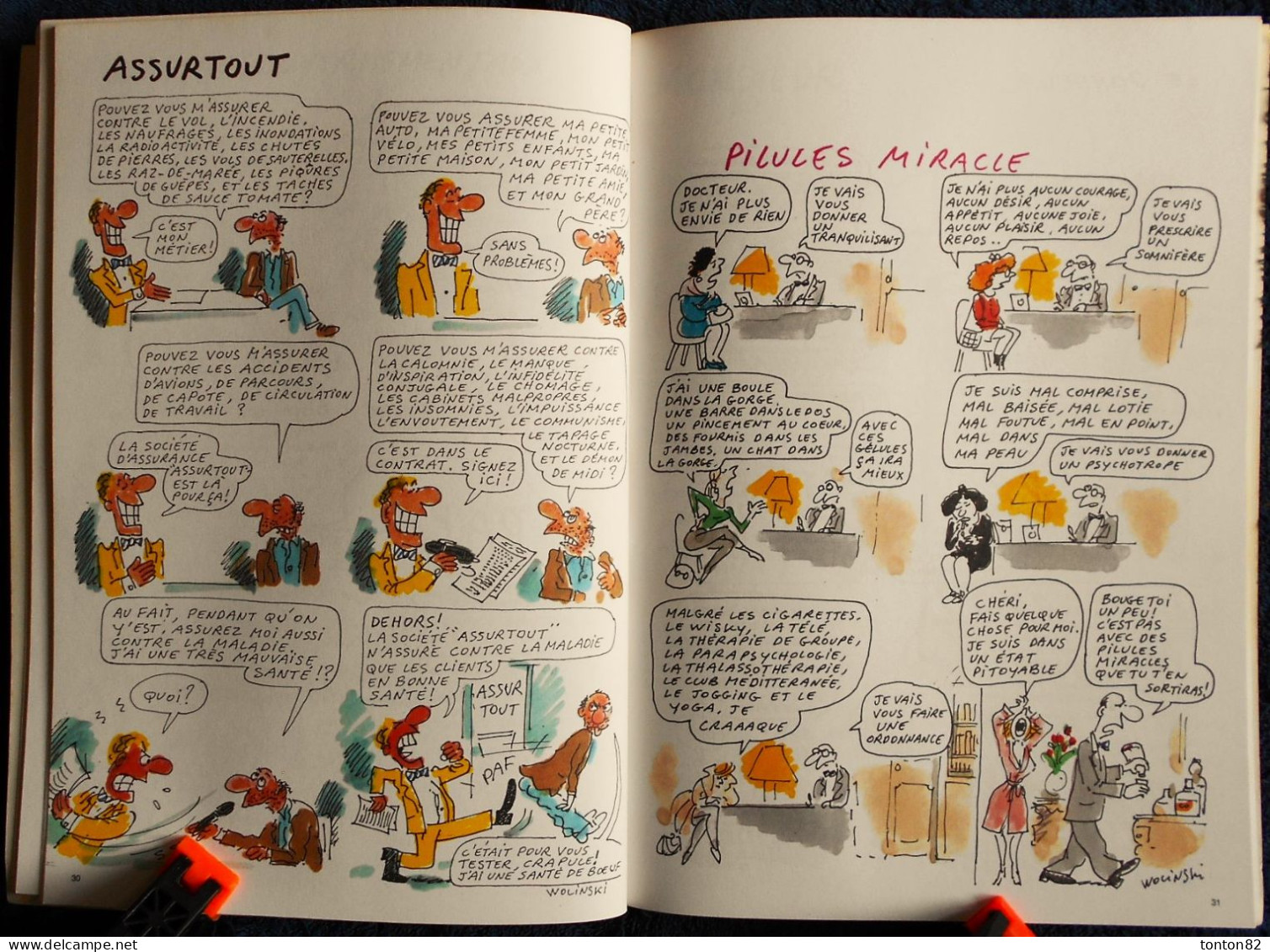 WOLINSKI  - Plus on en parle ... Moins on le fait ! - Flammarion - ( 1989) .