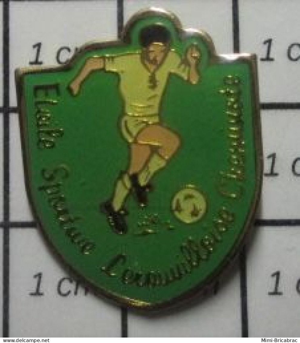 713B Pin's Pins / Beau Et Rare : SPORTS / CLUB FOOTBALL ETOISE SPORTIVE LEROUVILLOISE CLERMONTOISE - Football