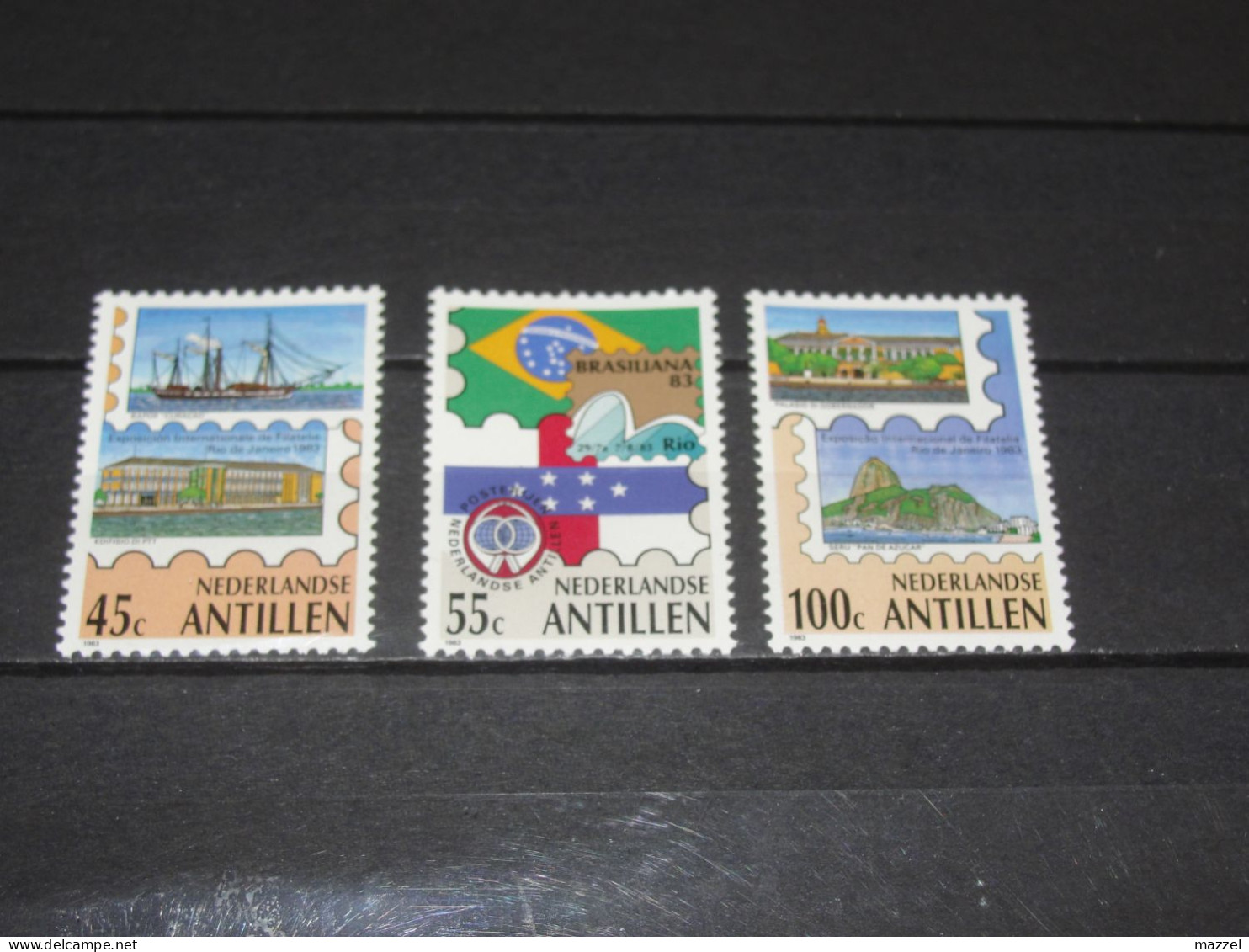ANTILLEN SERIE  743-745  POSTRIS ( MNH) - Curaçao, Antille Olandesi, Aruba