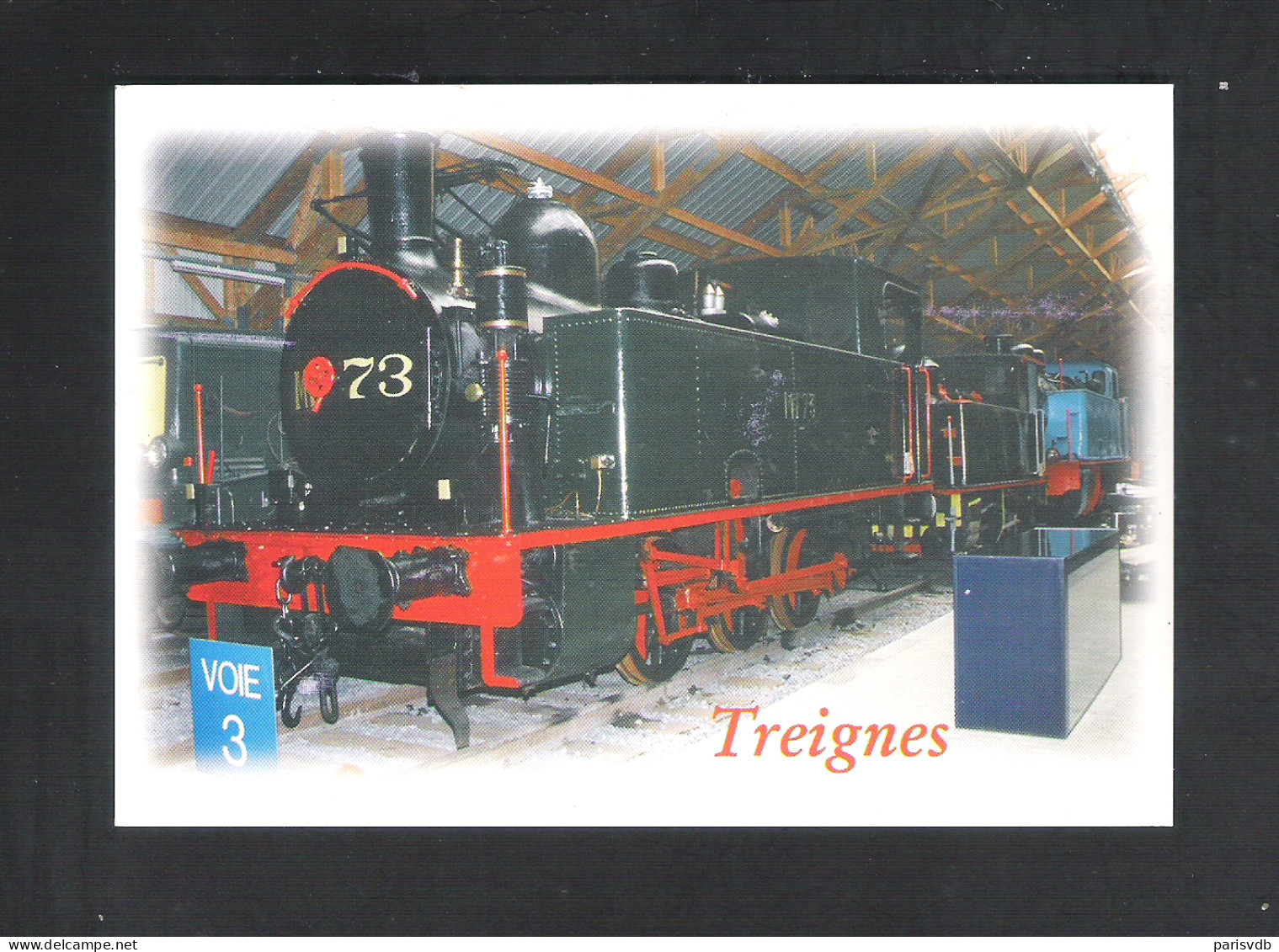 TREIGNES - LOCOMOTIVE A VAPEUR MF 73  (7513) - Viroinval