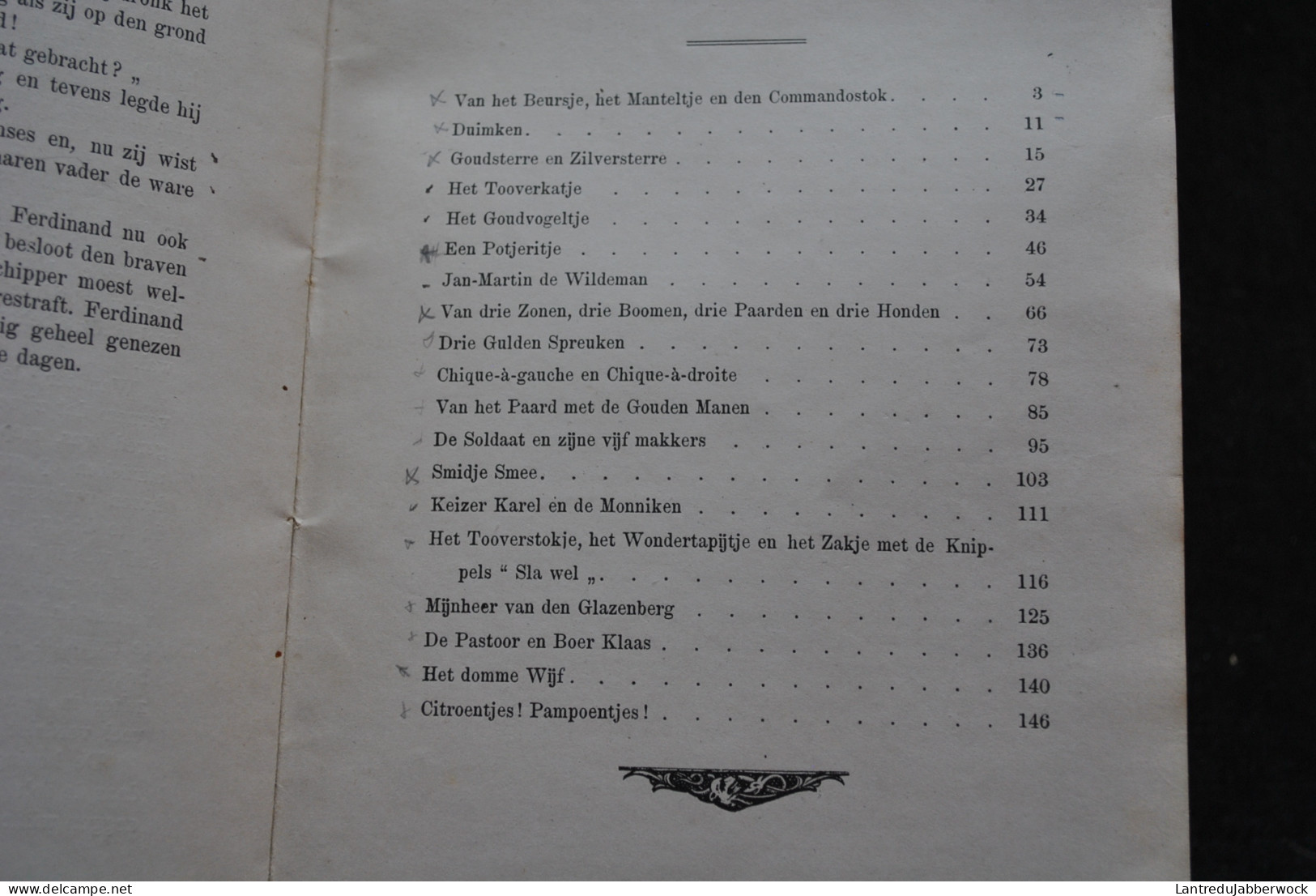 VERMAST Vertelsels uit West-Vlaanderen - sprookjes legenden - circa 1900 Gent Drukkerij Vanderpoorten zelzam