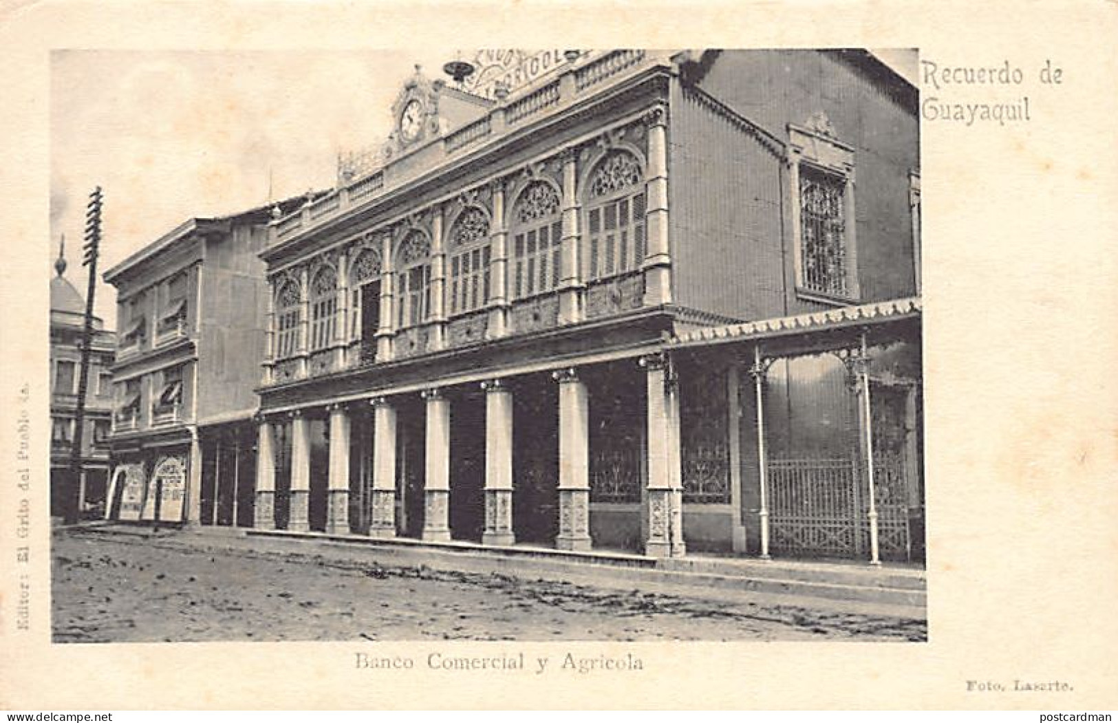 Ecuador - GUAYAQUIL - Banco Comercial Y Agricola - Ed. El Grito Del Pueblo  - Equateur
