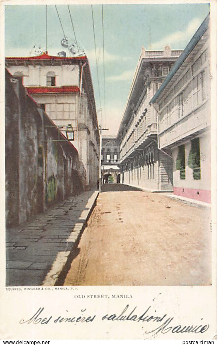 Philippines - MANILA - Old Street - Publ. Squires, Bingham & Co.  - Filippine