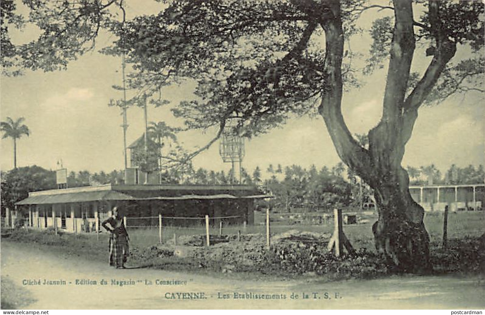 Guyane - CAYENNE - Les Etablissements De La T.S.F. - Ed. Jeannin - Autres & Non Classés
