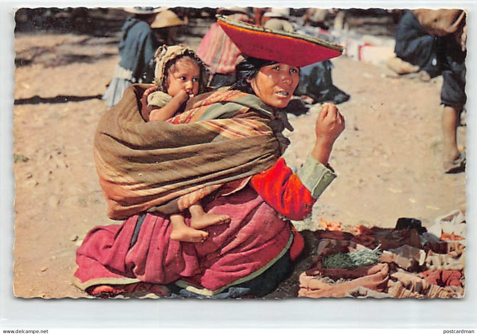 Peru - PISAC - Vendedora Del Mercado Indigena - Ed. Swiss Foto 1503 - Perú