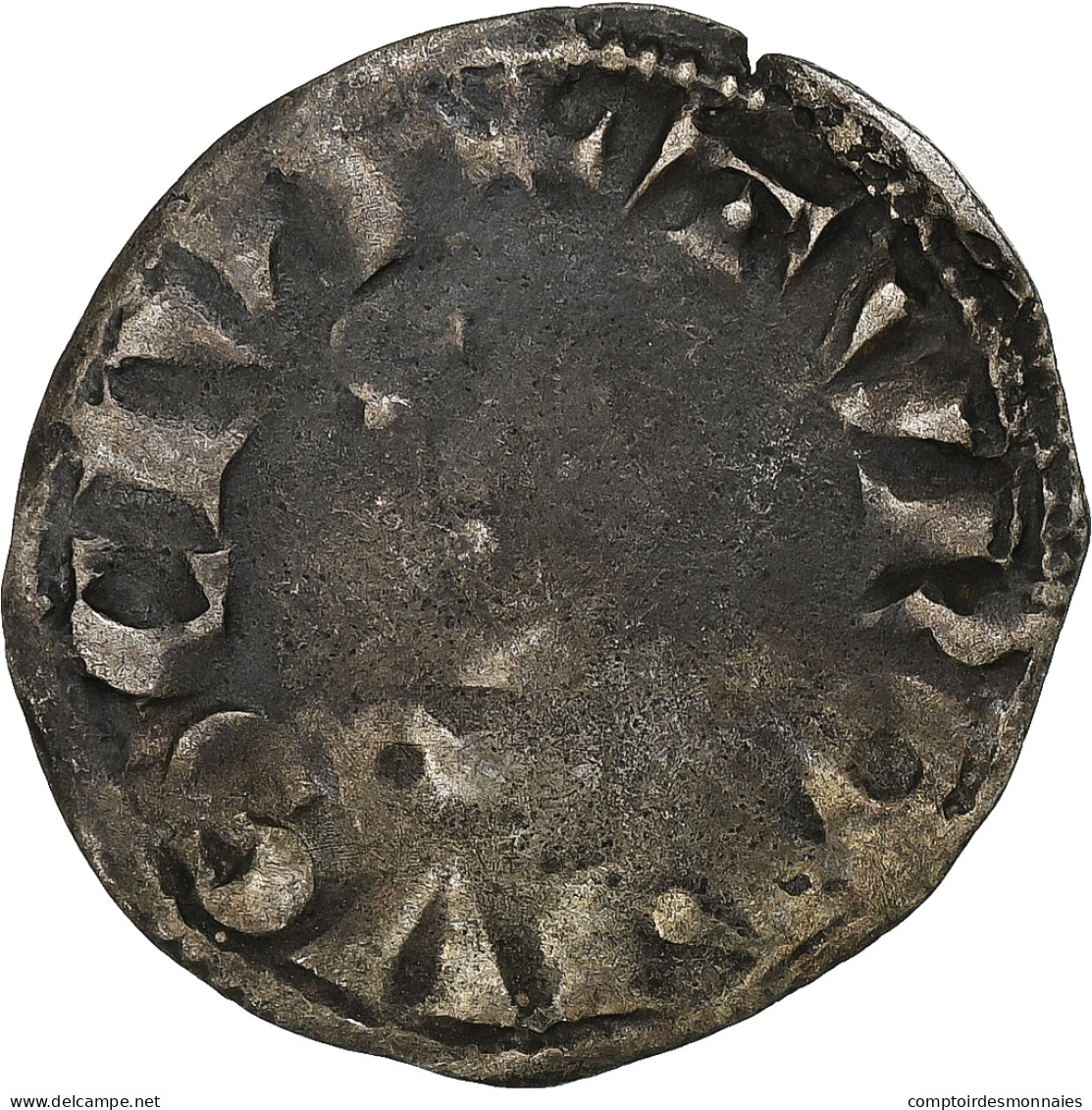 France, Louis VIII-IX, Denier Tournois, 1223-1244, Billon, TB, Duplessy:187 - 1223-1226 Louis VIII The Lion