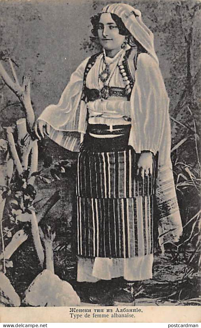 ALBANIA - Type Of Albanian Woman. - Albanie