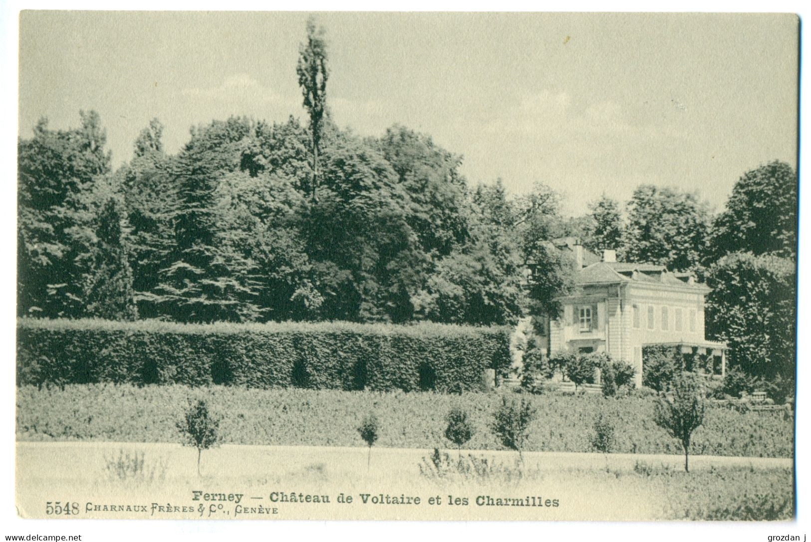 Ferney, Château De Voltaire Et Les Charmilles, France - Ferney-Voltaire