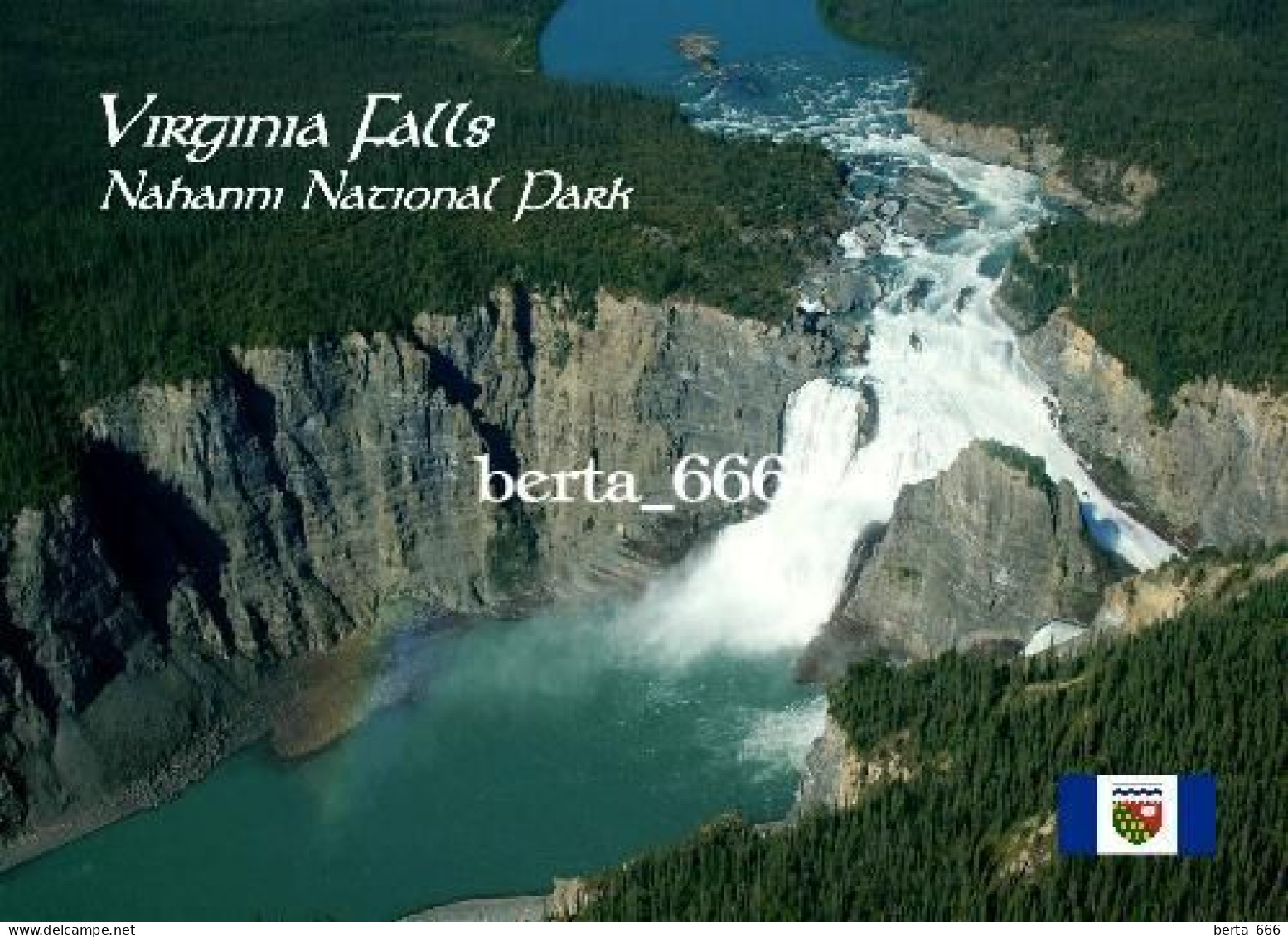 Canada Nahanni River Virginia Falls UNESCO New Postcard - Sonstige & Ohne Zuordnung