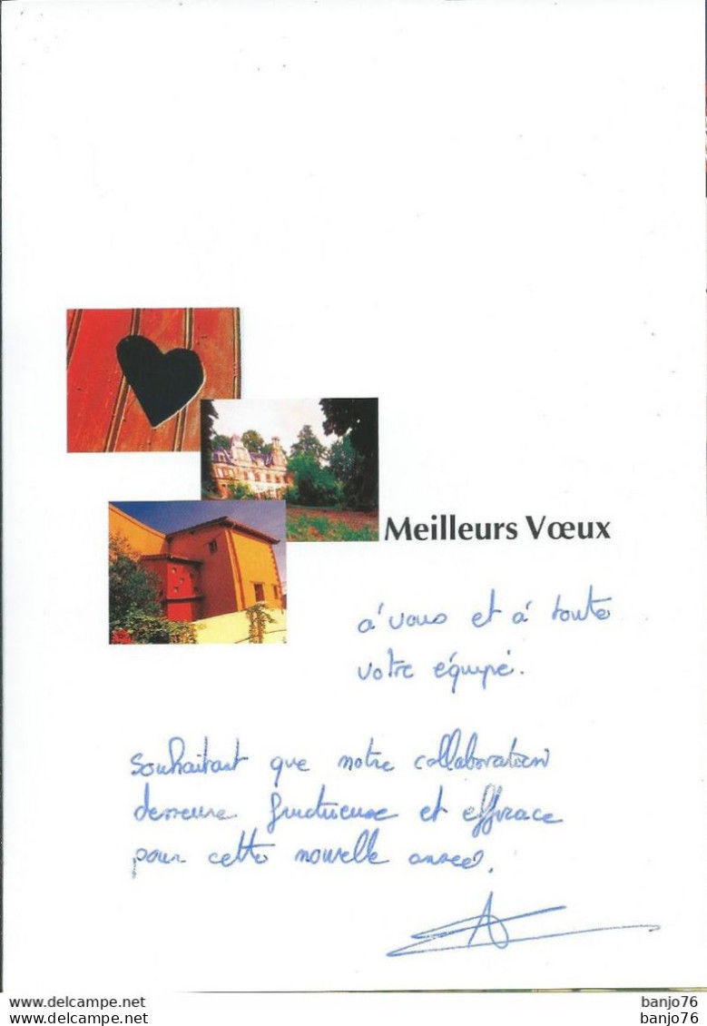 Romainville (93) - Carte De Vœux De La Mairie 2007 - Maire Corinne Valls - Romainville