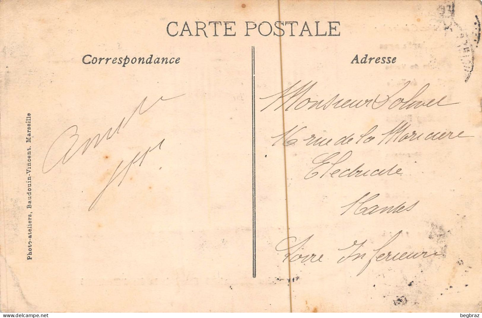 MARSEILLE    STAND DE LA COMPAGNIE D ELECTRICITE - Exposición Internacional De Electricidad 1908 Y Otras