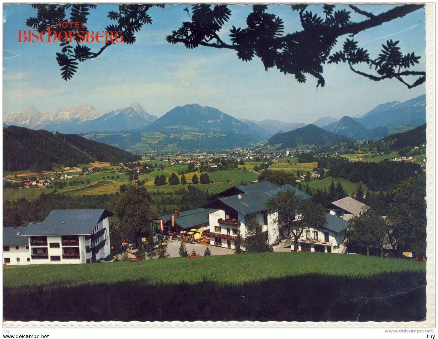 WINDISCHGARSTEN - Hotel BISCHOFSBERG Mit Blick Auf Das Tote GEbirge,  Riesenkarte - Windischgarsten