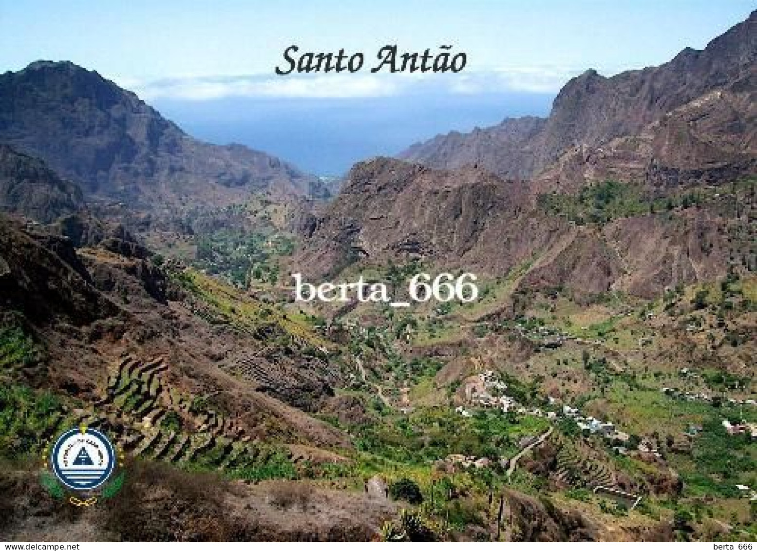 Cape Verde Santo Antao Island New Postcard - Cape Verde