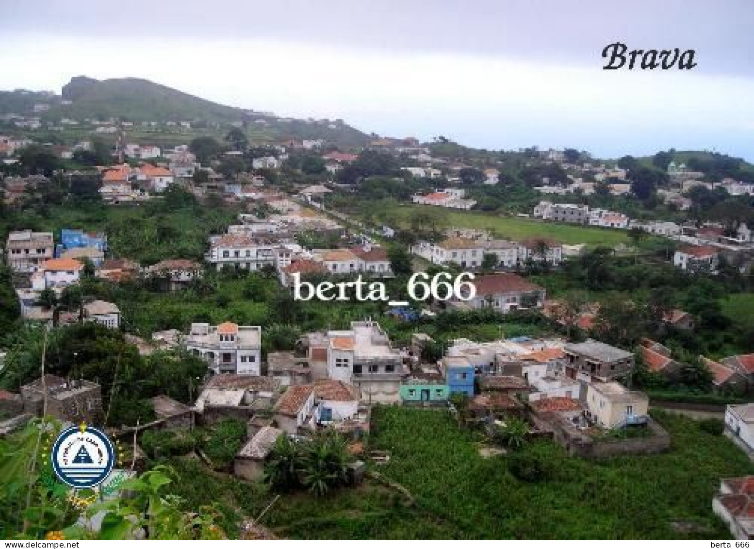 Cape Verde Brava Island New Postcard - Kaapverdische Eilanden