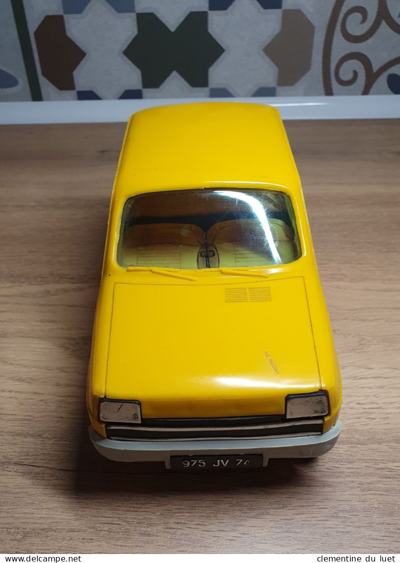 RENAULT 5 ECHELLE 1/18 EME JAUNE JOUET MONT BLANC - Other & Unclassified