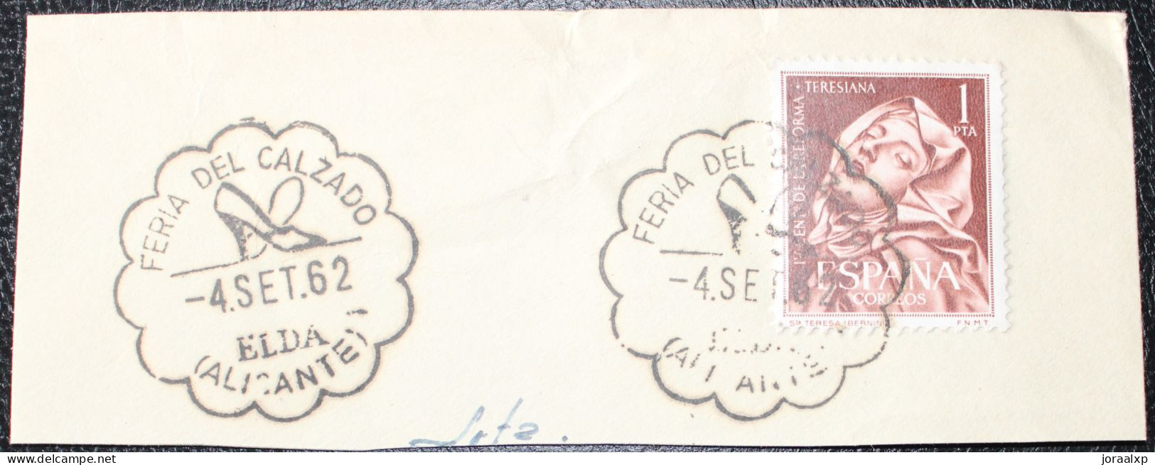 1962 . Matasello  Feria Del Calzado Elda. Matasello Especial. - Used Stamps