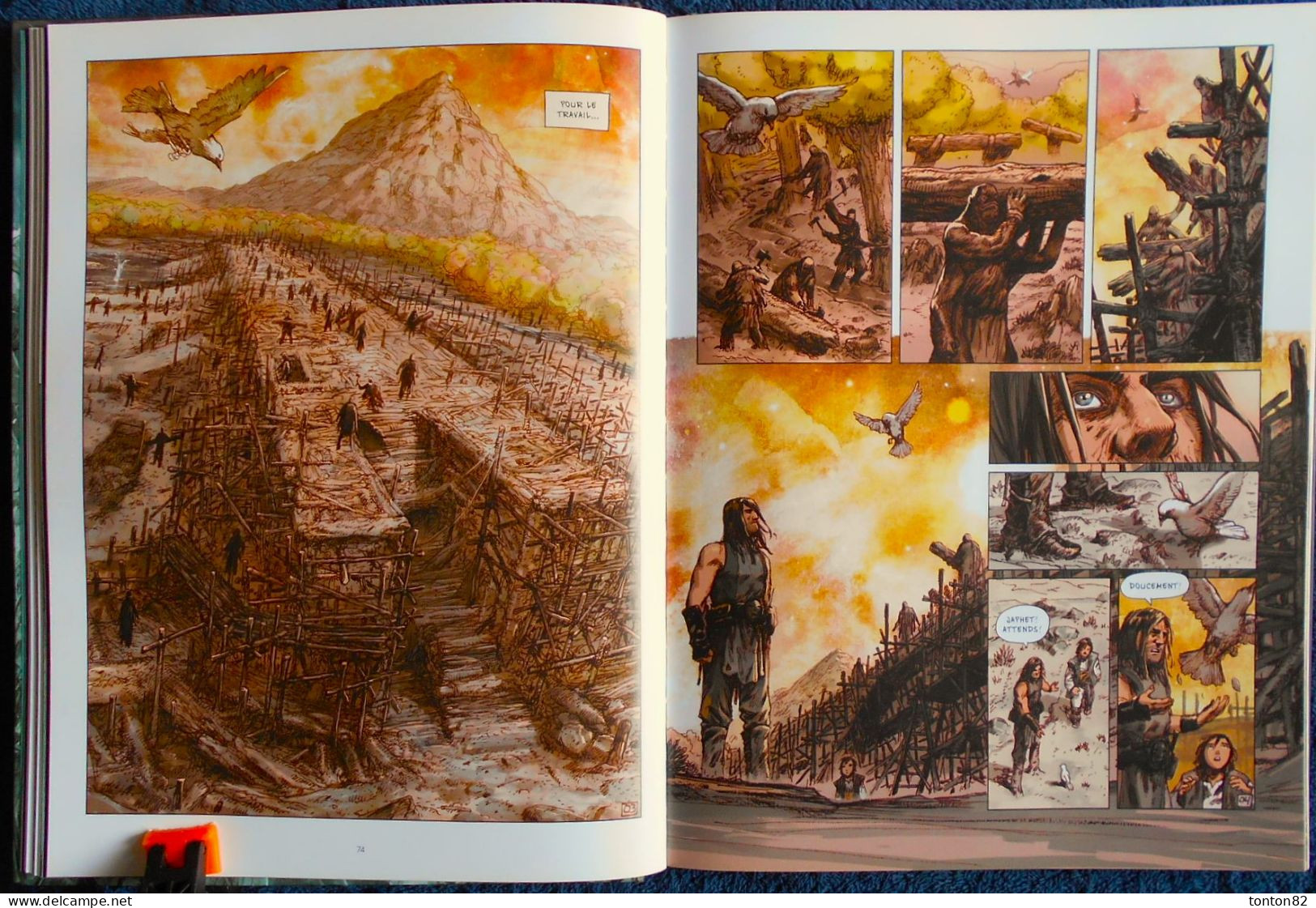 Aronofsky - Handel - Henrichon - NOÉ -  L'INTÉGRALE ( Tomes 1, 2, 3, 4 ) - Le Lombard - ( E.O Mars 2014 ) .