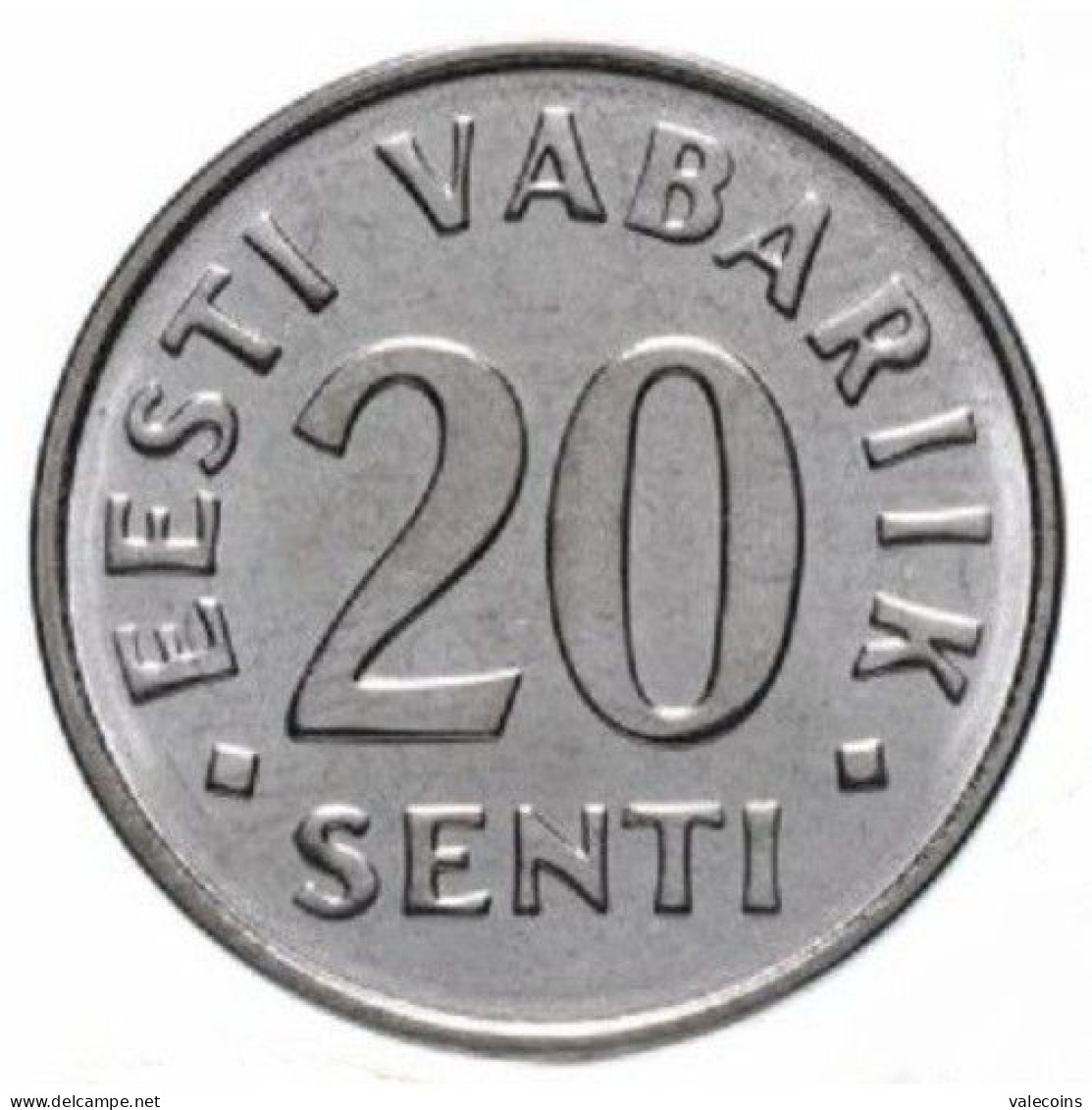 ESTONIA EESTI - 1997 - 20 Senti - KM  23a - UNC - Estland