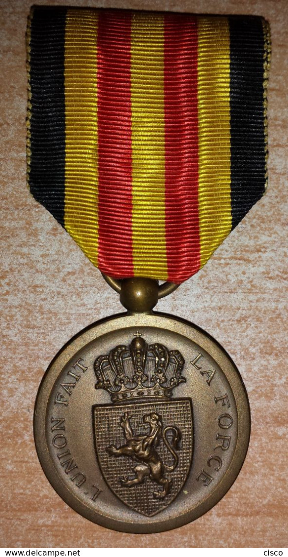 BELGIQUE Médaille Militaire Commémorative De La Campagne 1870 - 1871 - Belgique