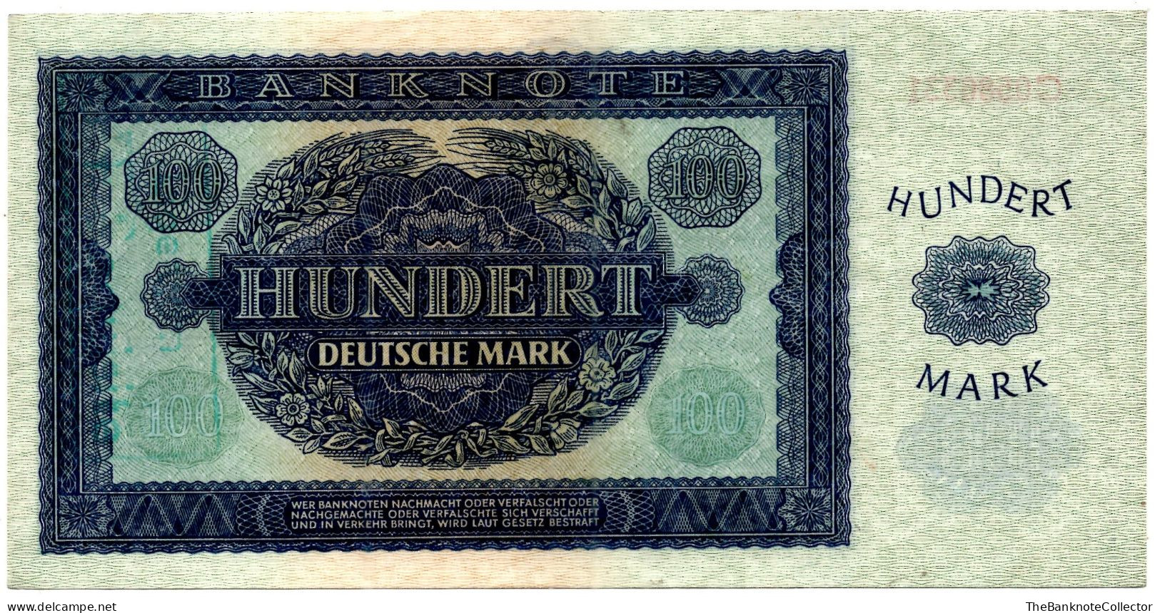 East Germany 100 Marks 1948 P-15 UNC - 50.000 Mark