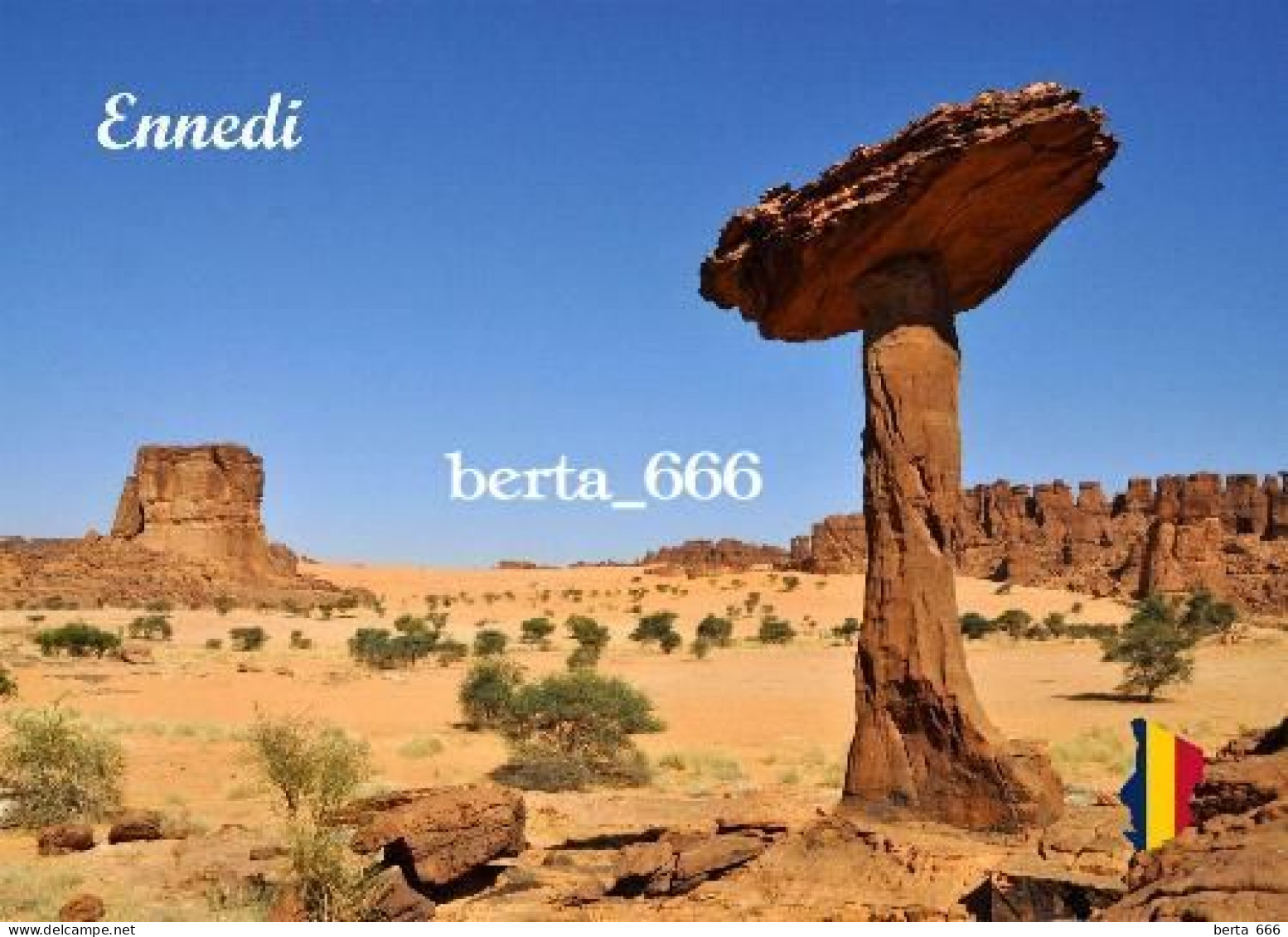 Chad Ennedi Plateau New Postcard - Tchad