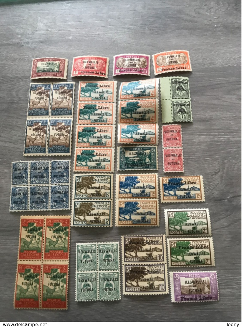 TIMBRES   DIVERS   De   WALLIS & FUTUNA   - NEUFS** - - Unused Stamps