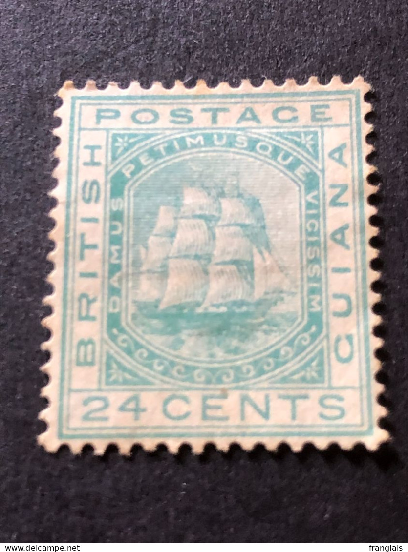 BRITISH GUIANA  SG 132  4c Blue  CC Wmk MNG - Guyana Britannica (...-1966)