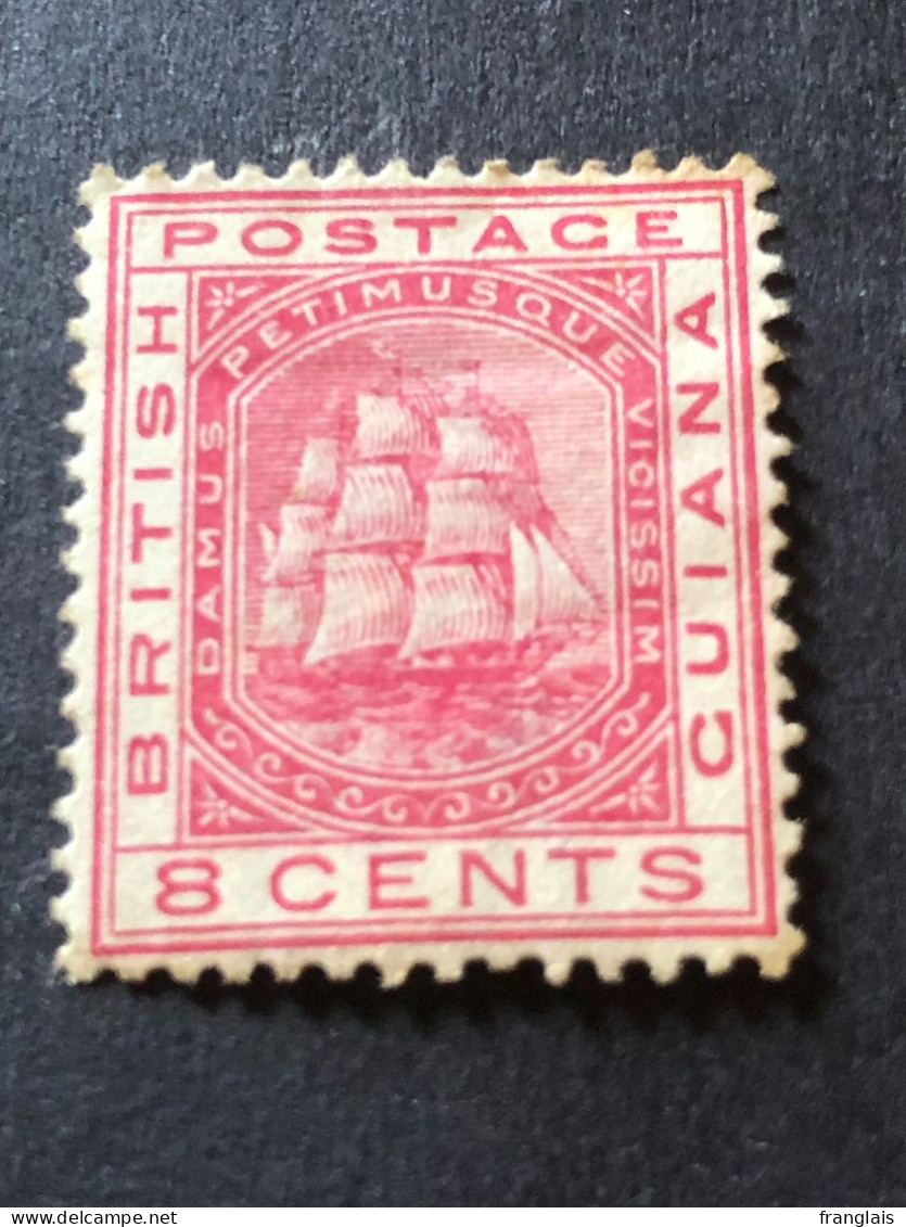 BRITISH GUIANA  SG 174  48c Rose  CA Wmk MNG - Guyana Britannica (...-1966)