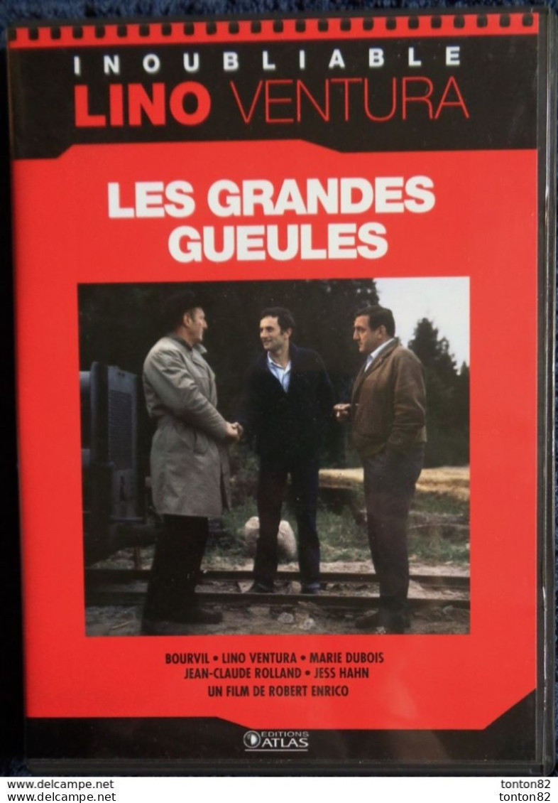 LINO VENTURA - Les Grandes Gueules - De Robert Enrico - Bourvil - Marie Dubois - Jess Hann  . - Action, Adventure