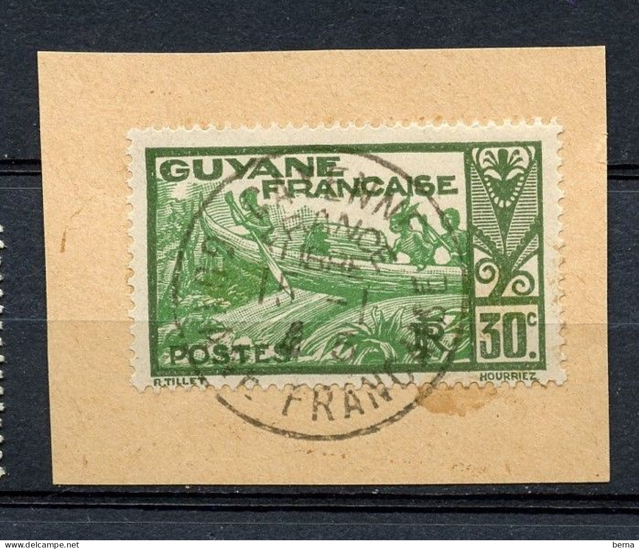 GUYANE 117 OBL CAYENNE FRANCE LIBRE - Used Stamps