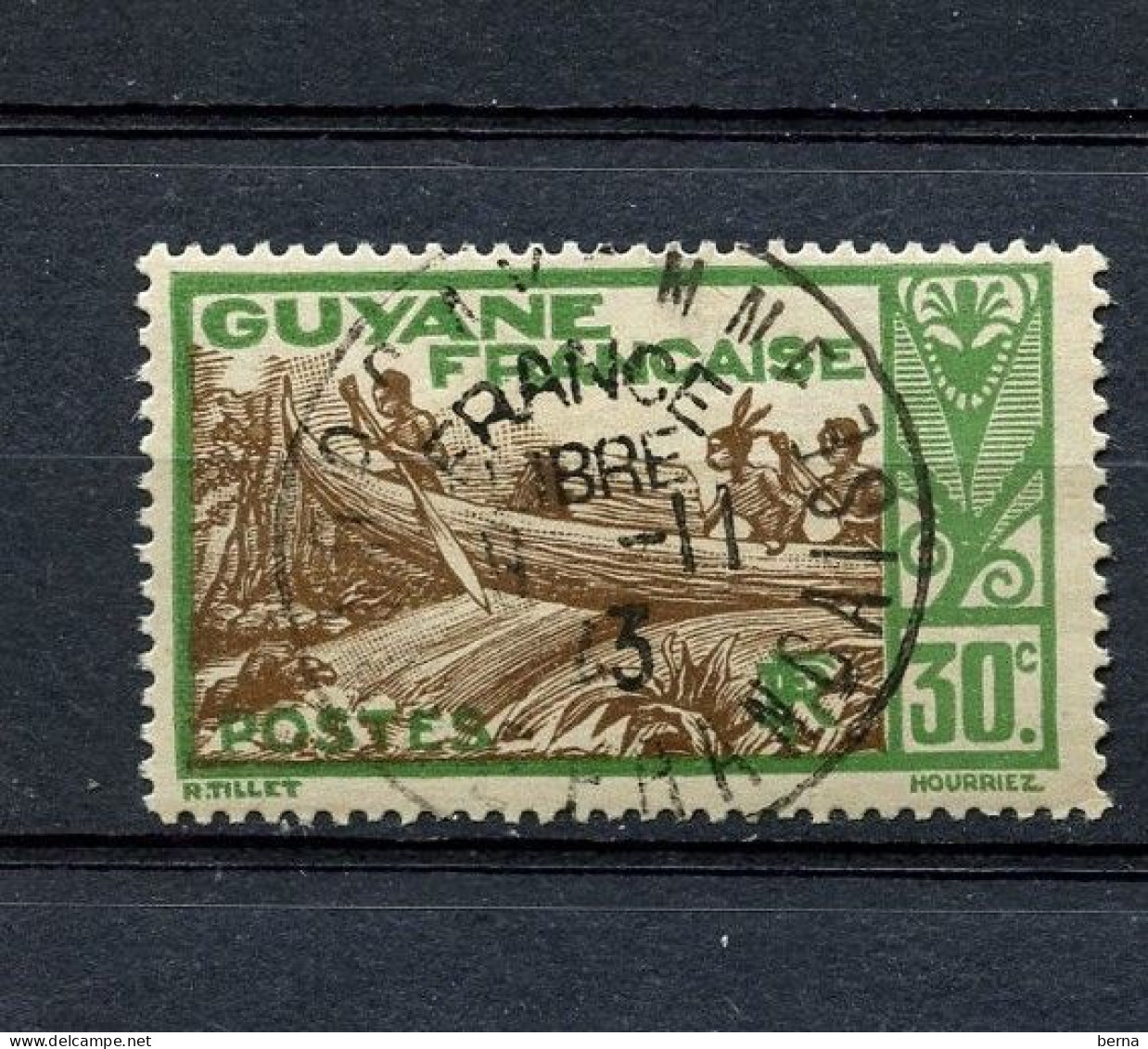 GUYANE 158 OBL CAYENNE FRANCE LIBRE - Used Stamps