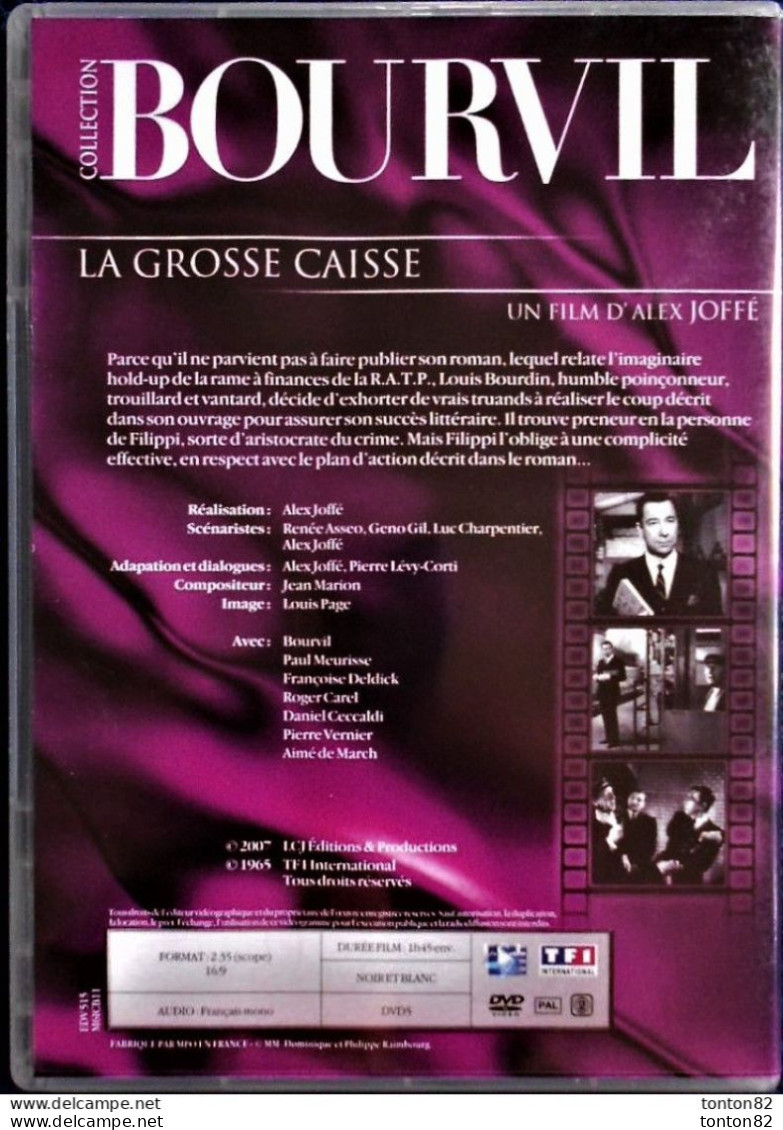 BOURVIL - La Grosse Caisse - Paul Meurisse - Roger Carel - Daniel Ceccaldi - Piere Vernier . - Komedie