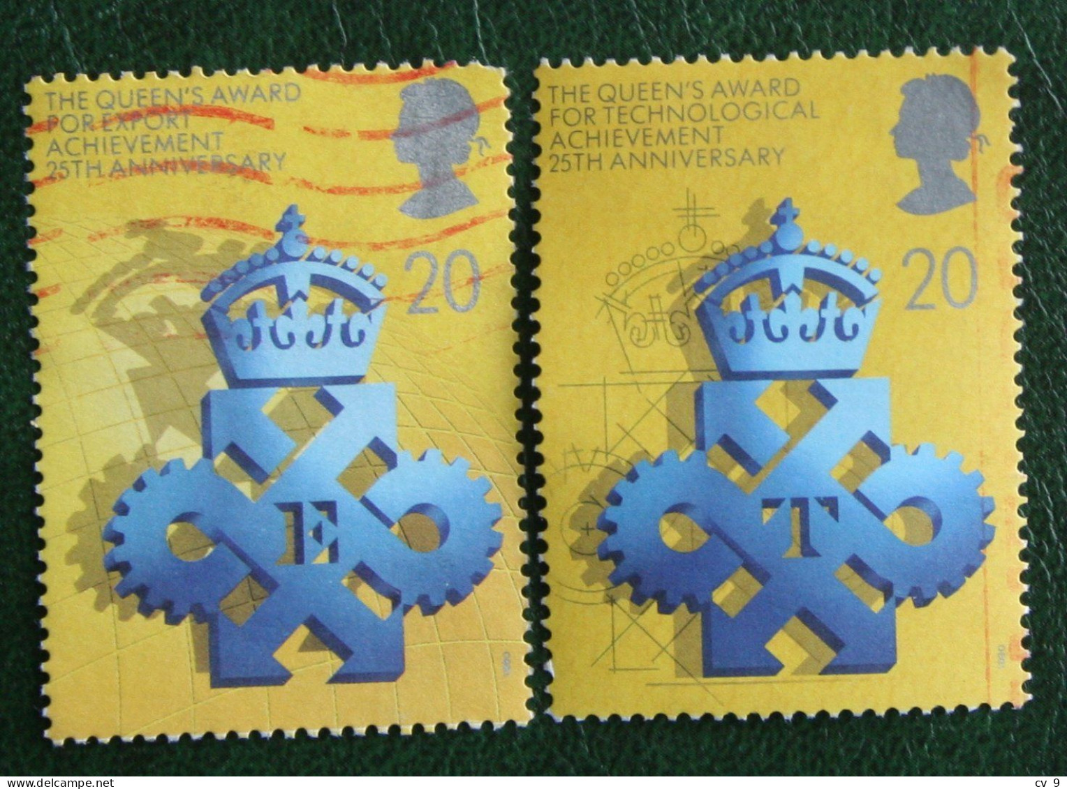 Queen's Awards Export, Technology (Mi 1266-1267) 1990 Used Gebruikt Oblitere ENGLAND GRANDE-BRETAGNE GB GREAT BRITAIN - Used Stamps