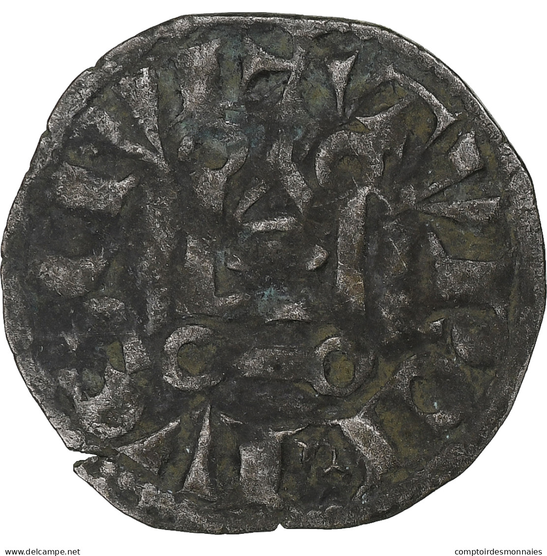 France, Louis VIII-IX, Denier Tournois, 1223-1244, Billon, TB, Duplessy:187 - 1223-1226 Louis VIII Le Lion