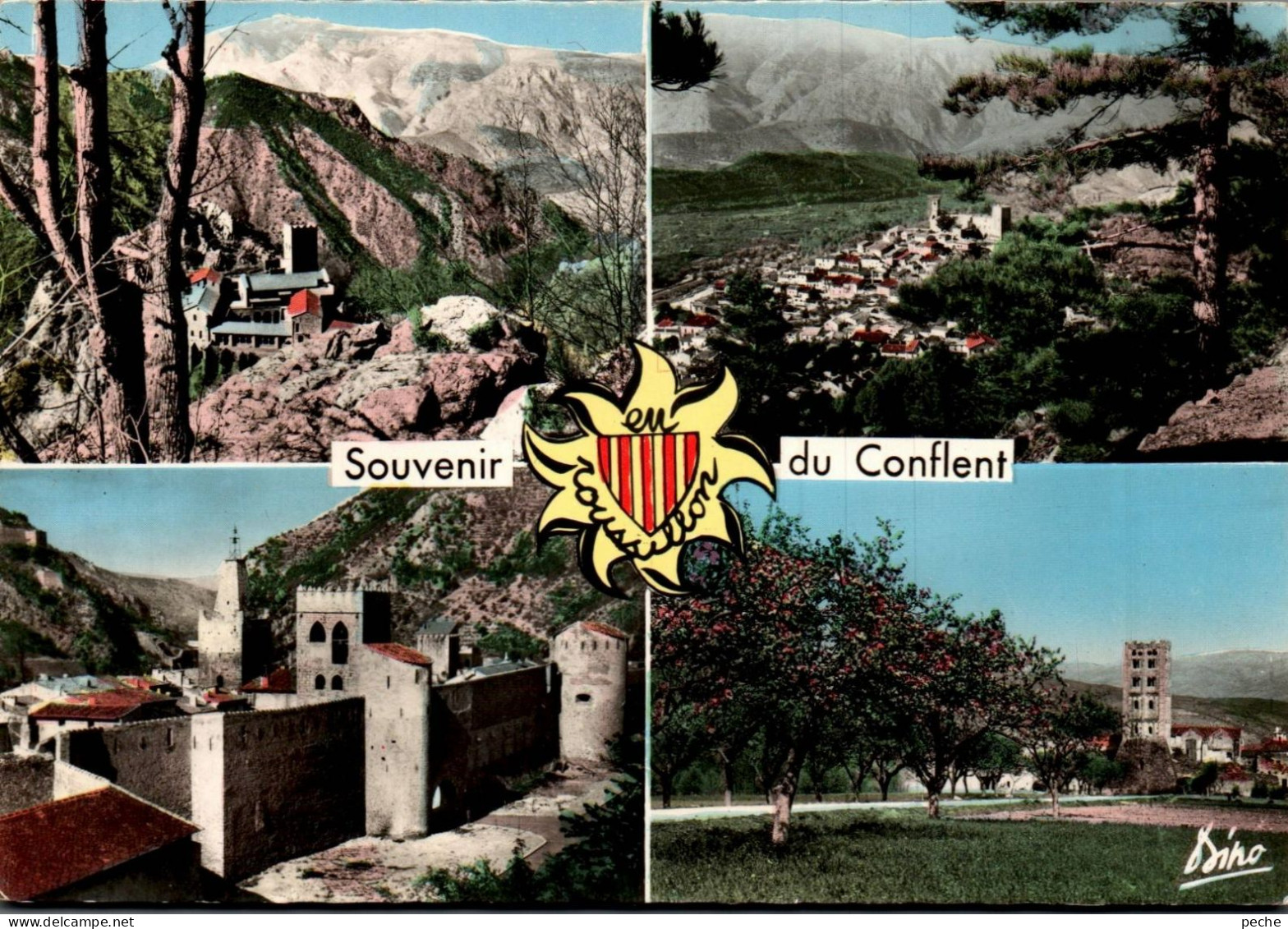 N°328 Z -cpsm Souvenir Du Conflent - Souvenir De...