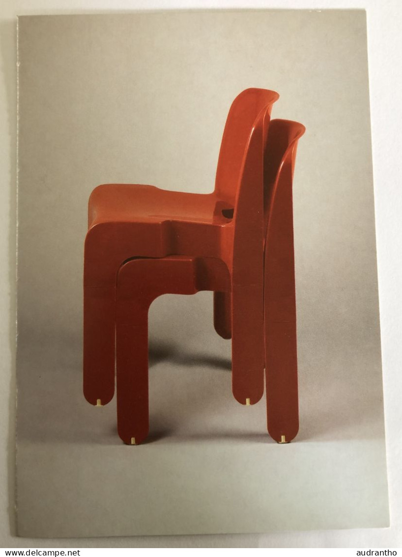 Carte Postale 1996 Art Contemporain Sixties Design Par Benedikt Taschen Köln -stacking Chairs Joe Colombo - Articles Of Virtu