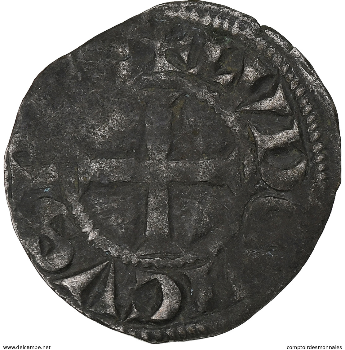 France, Louis VIII-IX, Denier Tournois, 1223-1244, Billon, TB+, Duplessy:187 - 1223-1226 Louis VIII The Lion