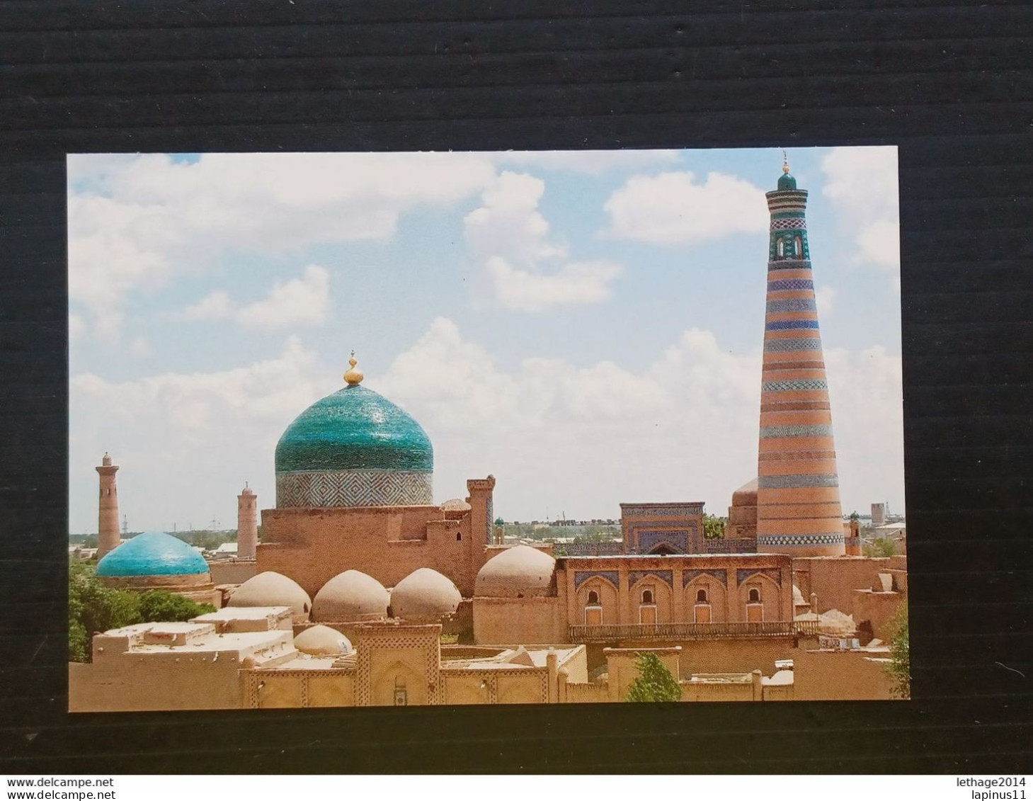 POSTCARD UZBEKISTAN KHIVA VIEW VINTAGE - Usbekistan