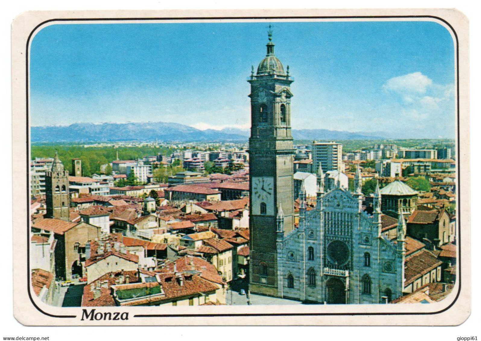 Monza - Scorcio Panoramico E Il Duomo - Monza