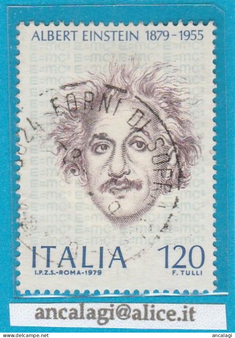 USATI ITALIA 1979 - Ref.0406 "ALBERT EINSTEIN" 1 Val. - - 1971-80: Gebraucht