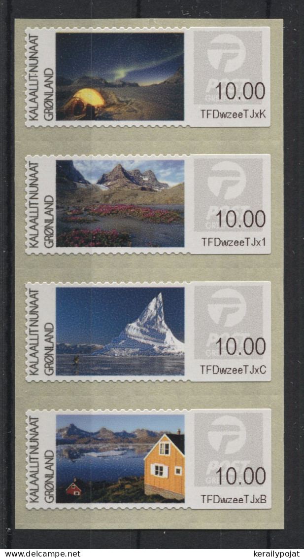 Greenland - 2014 Landscapes Strip MNH__(TH-23215) - Ungebraucht