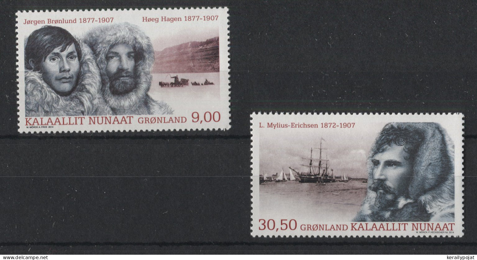 Greenland - 2014 Expeditions In Greenland MNH__(TH-23163) - Neufs