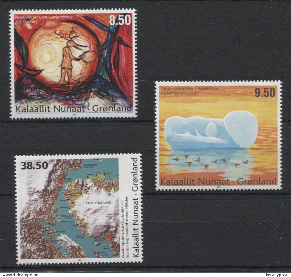 Greenland - 2012 Contemporary Art MNH__(TH-23159) - Ungebraucht