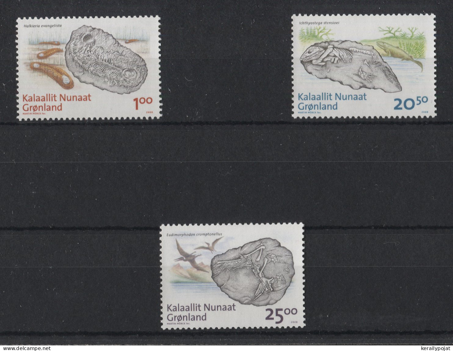 Greenland - 2008 Greenland Fossil Finds MNH__(TH-23170) - Nuevos
