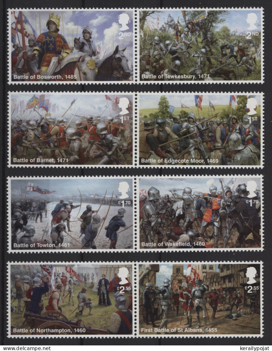 Great Britain - 2021 Period Of The Wars Of The Roses MNH__(TH-25805) - Unused Stamps