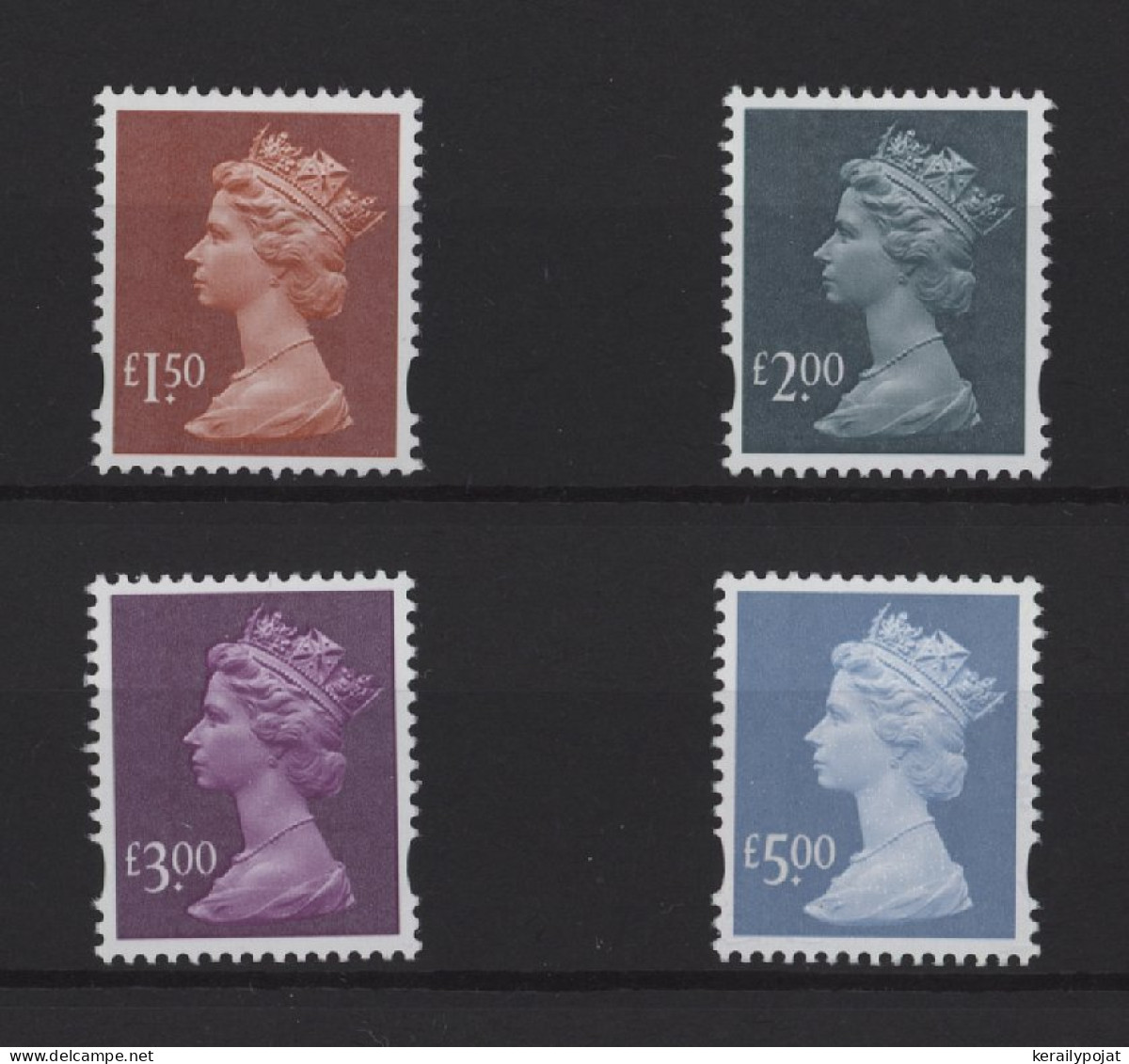 Great Britain - 2003 Queen Elizabeth II 1.5-5£ MNH__(TH-25837) - Unused Stamps